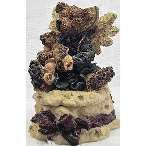 Boyds Bearstone Angelica Guardian 2266 1995 **HALO BROKEN